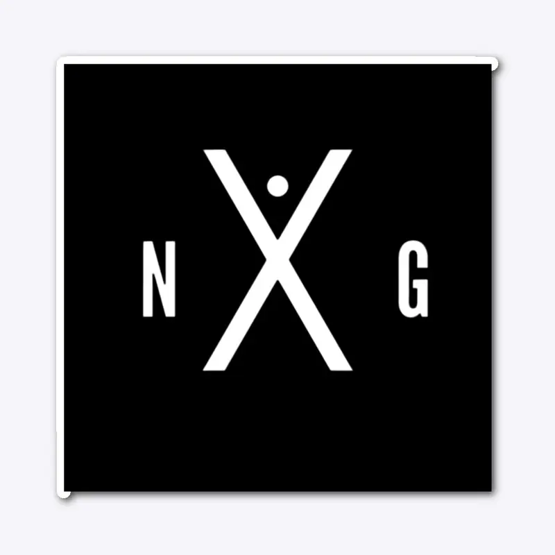 Ng logo sticker